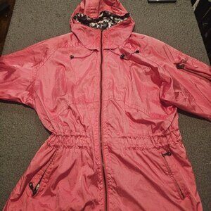 Vintage Kaelin Ski Womens Size 8 Neon Pink Zip Up Jacket Coat EUC Ladies 5353